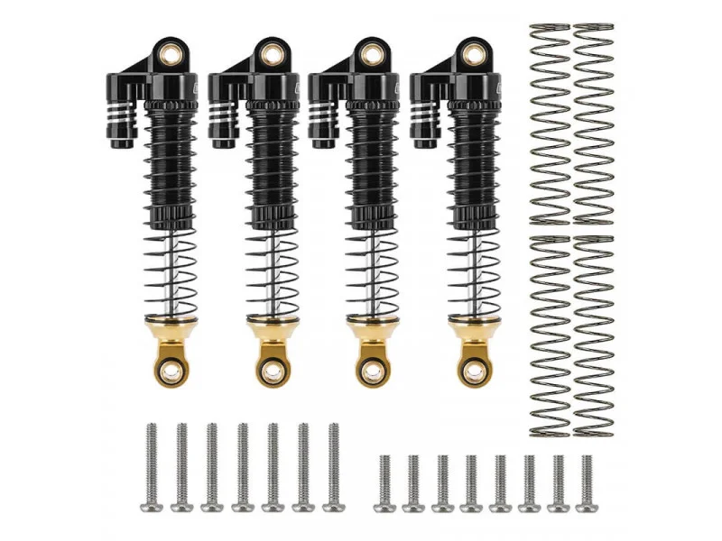 59MM LANGE ALU OLIE SCHOKBREKERS VOOR TRX4M 1/18