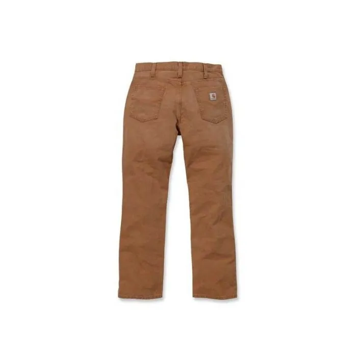 CARHARTT WEATHERED DUCK 5POCKET WERKBROEK CARHARTT BROWN MAAT W38/L32