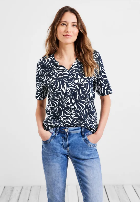 CECIL Tuniekshirt met allover print