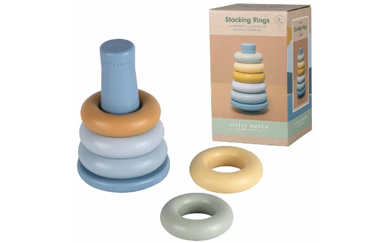 Little Dutch Stapelringen blauw